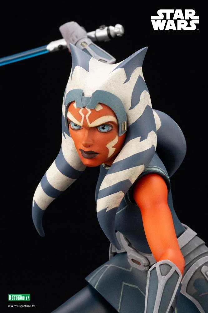 Kotobukiya Star Wars:ARTFX Statue - Ahsoka Tano Escape From The Clones - Image 2