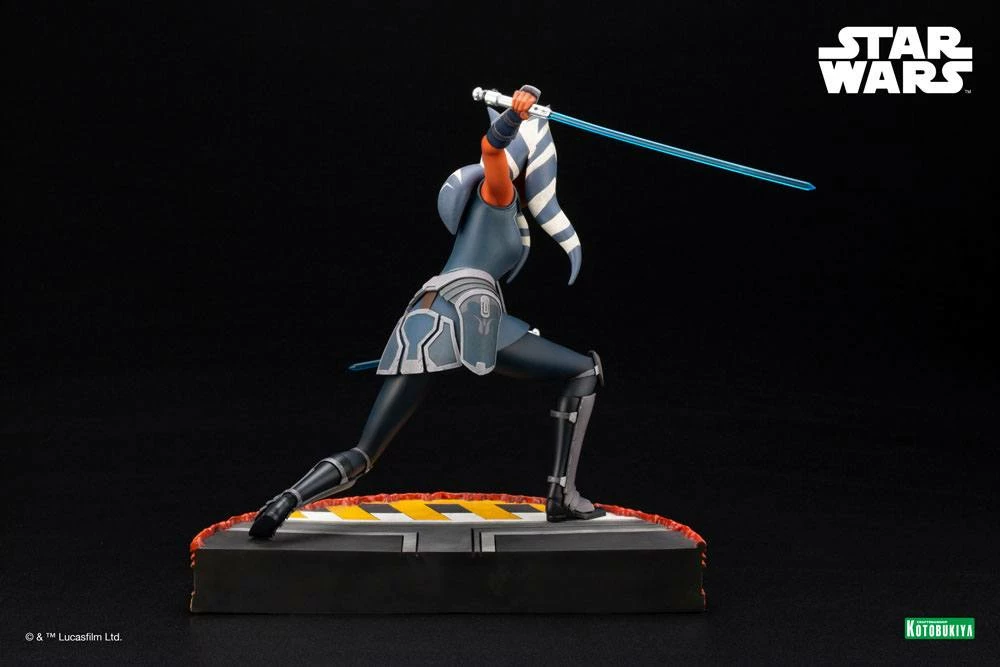 Kotobukiya Star Wars:ARTFX Statue - Ahsoka Tano Escape From The Clones - Image 6