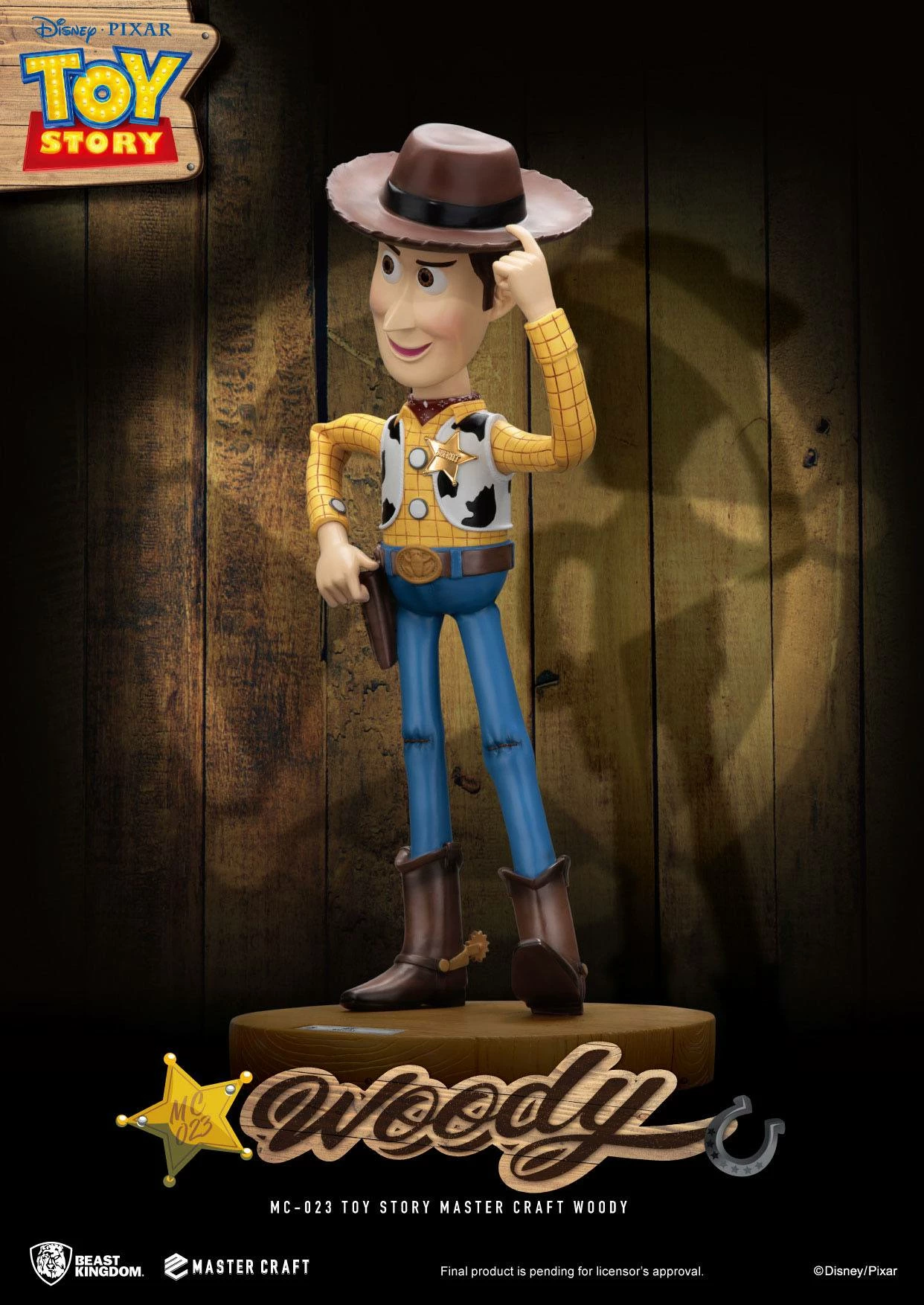 Beast Kingdom Toy Story Master Craft Statue Woody - Image 3