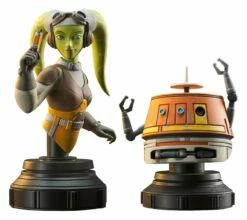 Star Wars Rebels 1/7 Scale Bust - Hera And Chopper