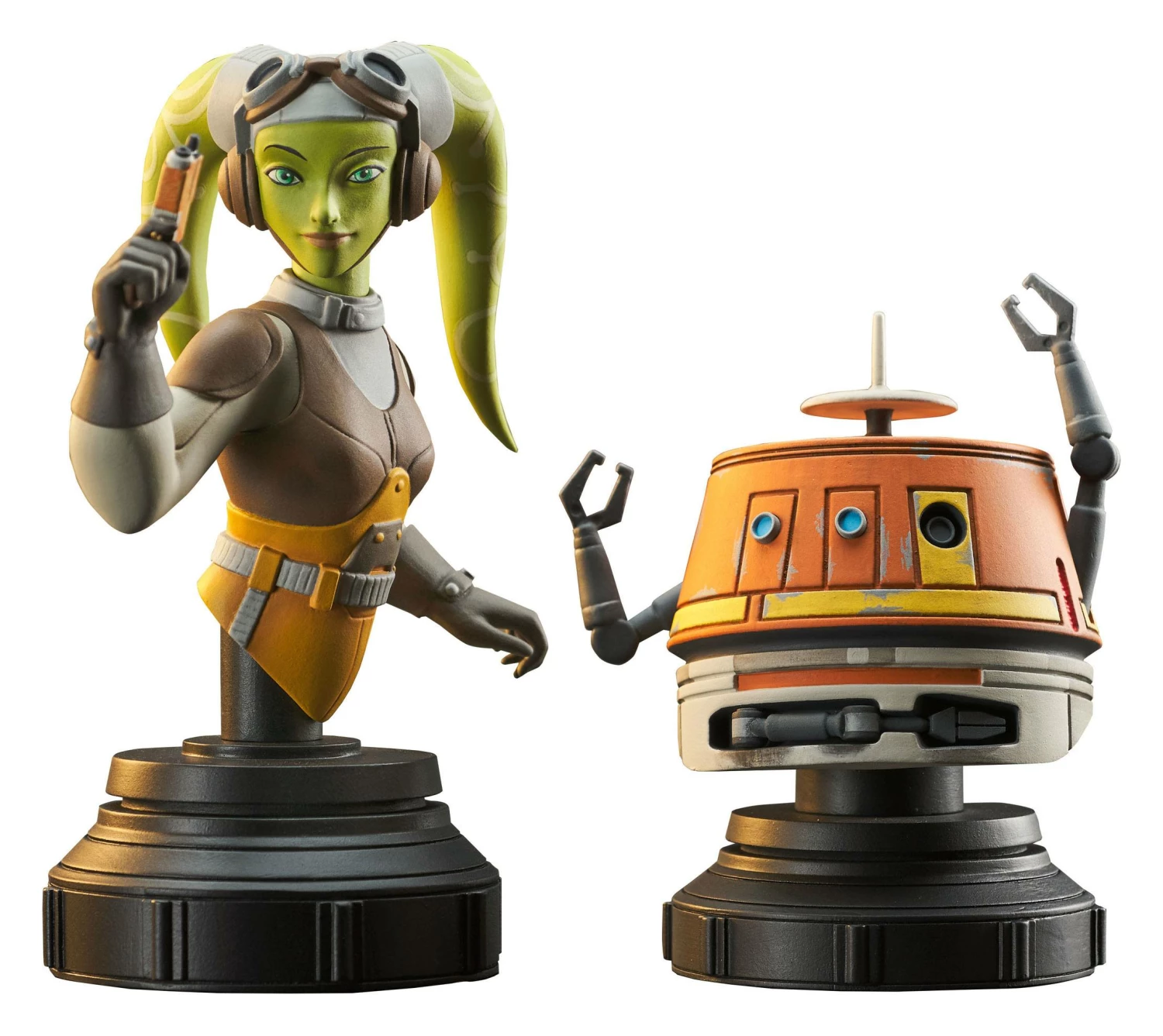 Star Wars Rebels 1/7 Scale Bust - Hera And Chopper