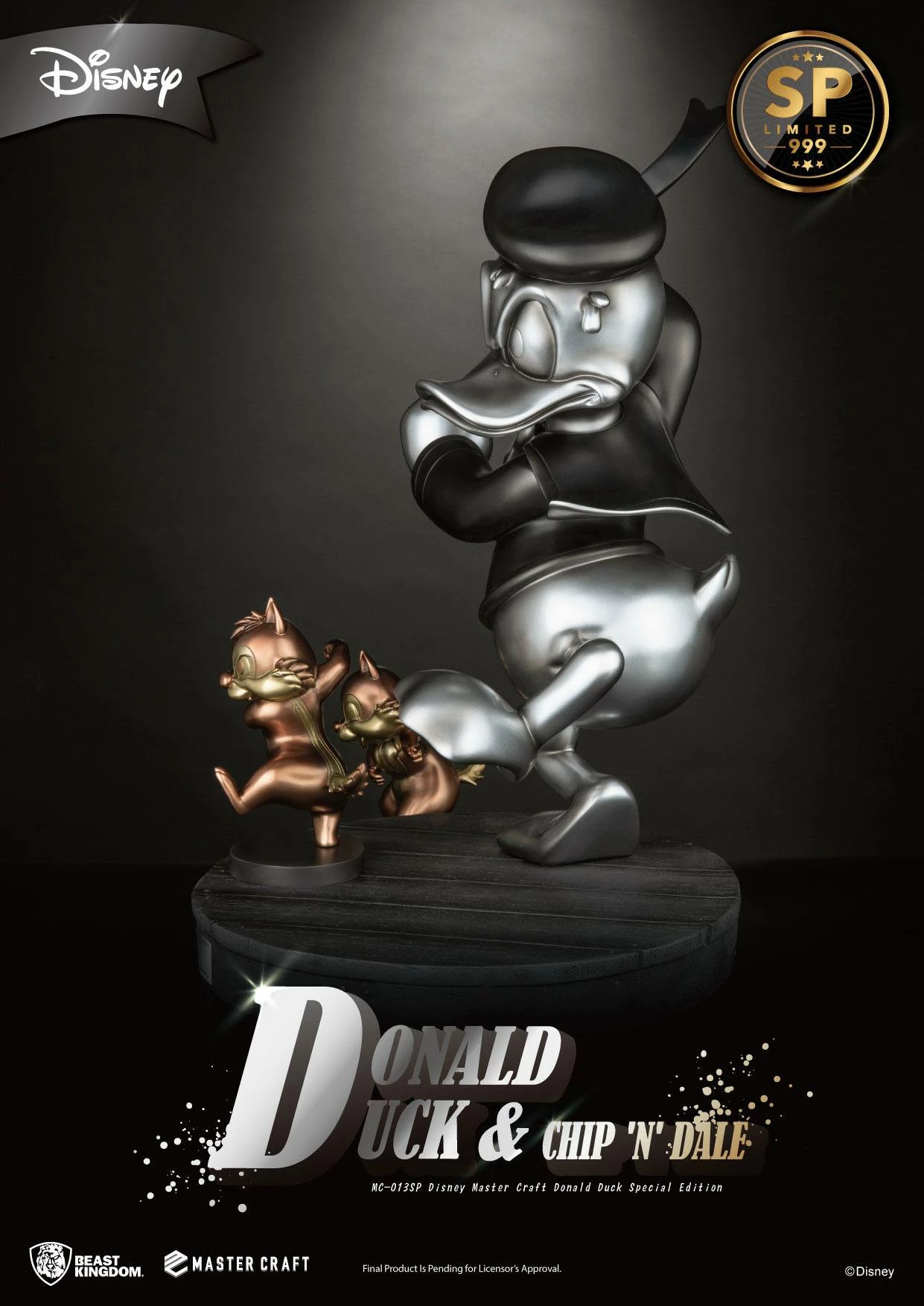 Disney Master Craft Statue Donald Duck Special Edition - Image 6