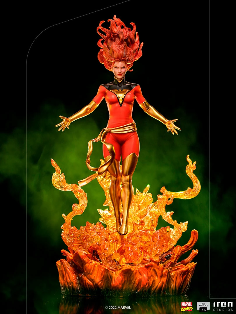 Iron Studios 1-10 BDS Art Scale Statue Marvel Comics Phoenix - Image 2