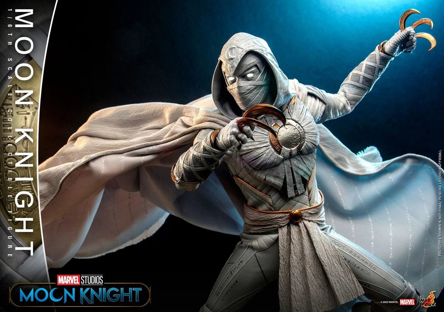 Hot Toys Marvel Comic Masterpiece Action Figure 1-6 Moon Knight 29 Cm - Image 5