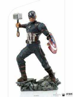 Iron Studios The Infinity Saga BDS Art Scale Statue 1/10 Captain America