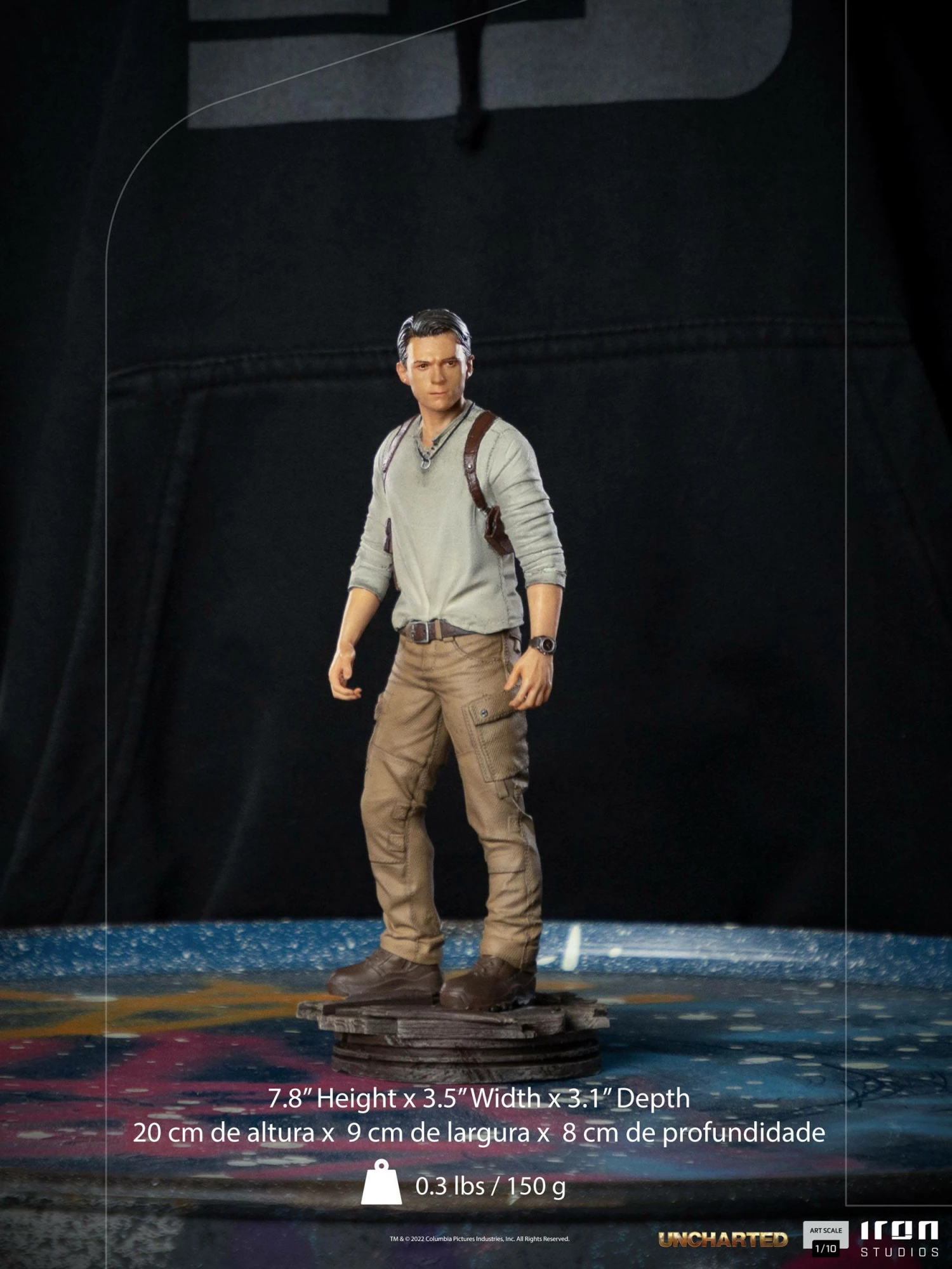 Iron Studios 1-10 BDS Art Scale Statue Uncharted Nathan Drake - Image 3