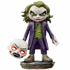 Iron Studios The Dark Knight The JokerDC Comics Mini Co. Deluxe PVC Figure