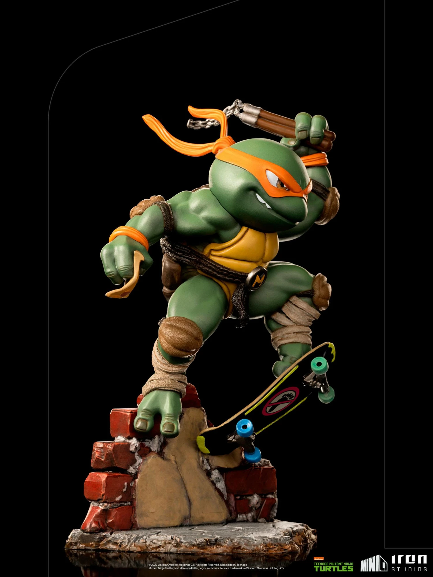 Iron Studios Teenage Mutant Ninja Turtles Mini Co. PVC Figure Michelangelo - Image 7