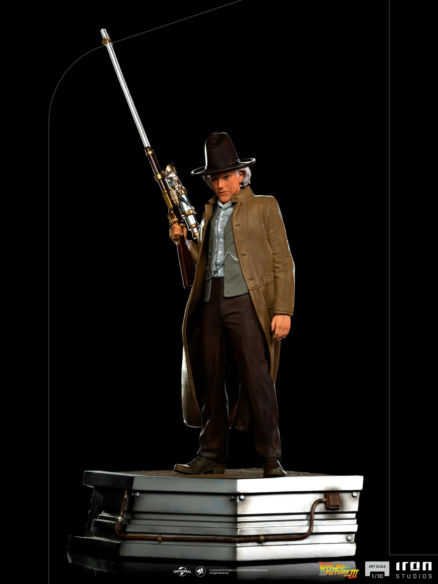 Iron Studios Back To The Future III Art Scale Statue 1-10 Doc Brown - Image 5