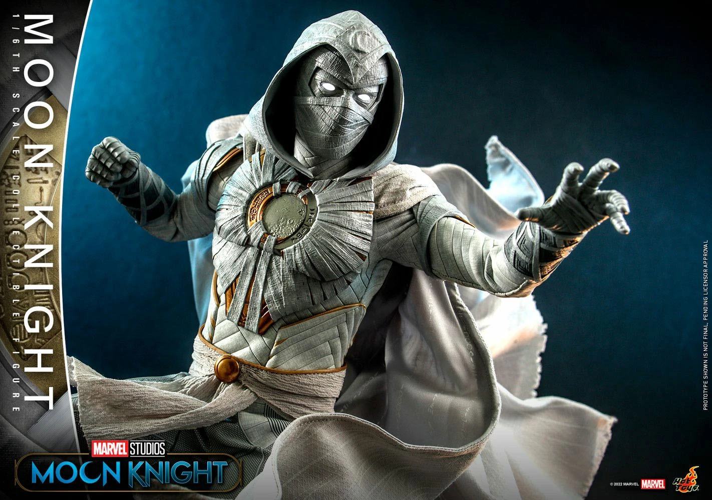 Hot Toys Marvel Comic Masterpiece Action Figure 1-6 Moon Knight 29 Cm - Image 4