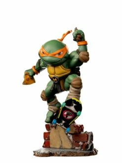 Iron Studios Teenage Mutant Ninja Turtles Mini Co. PVC Figure Michelangelo
