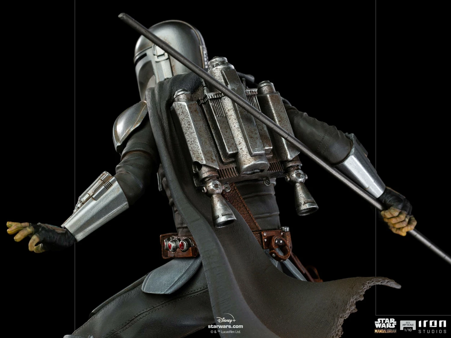 Iron Studios Star Wars The Mandalorian BDS Art Scale Statue 1/10 Mandalorian - Image 7