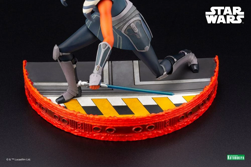 Kotobukiya Star Wars:ARTFX Statue - Ahsoka Tano Escape From The Clones - Image 3