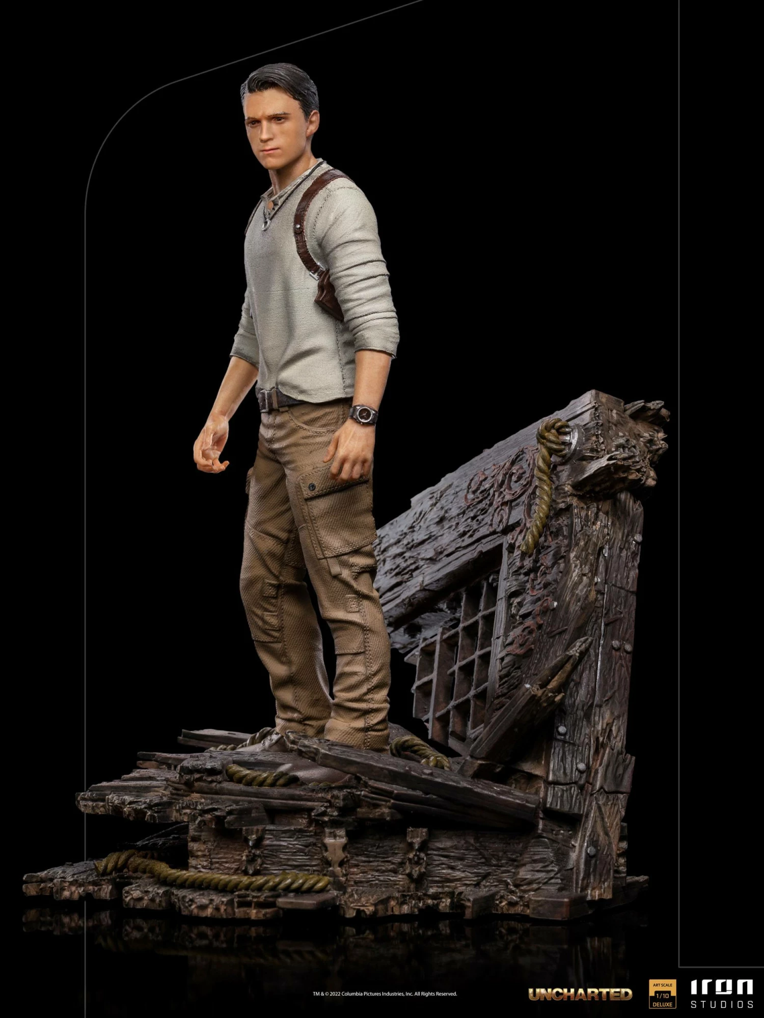 Iron Studios 1-10 BDS Deluxe Art Scale Statue Uncharted Nathan Drake - Image 8