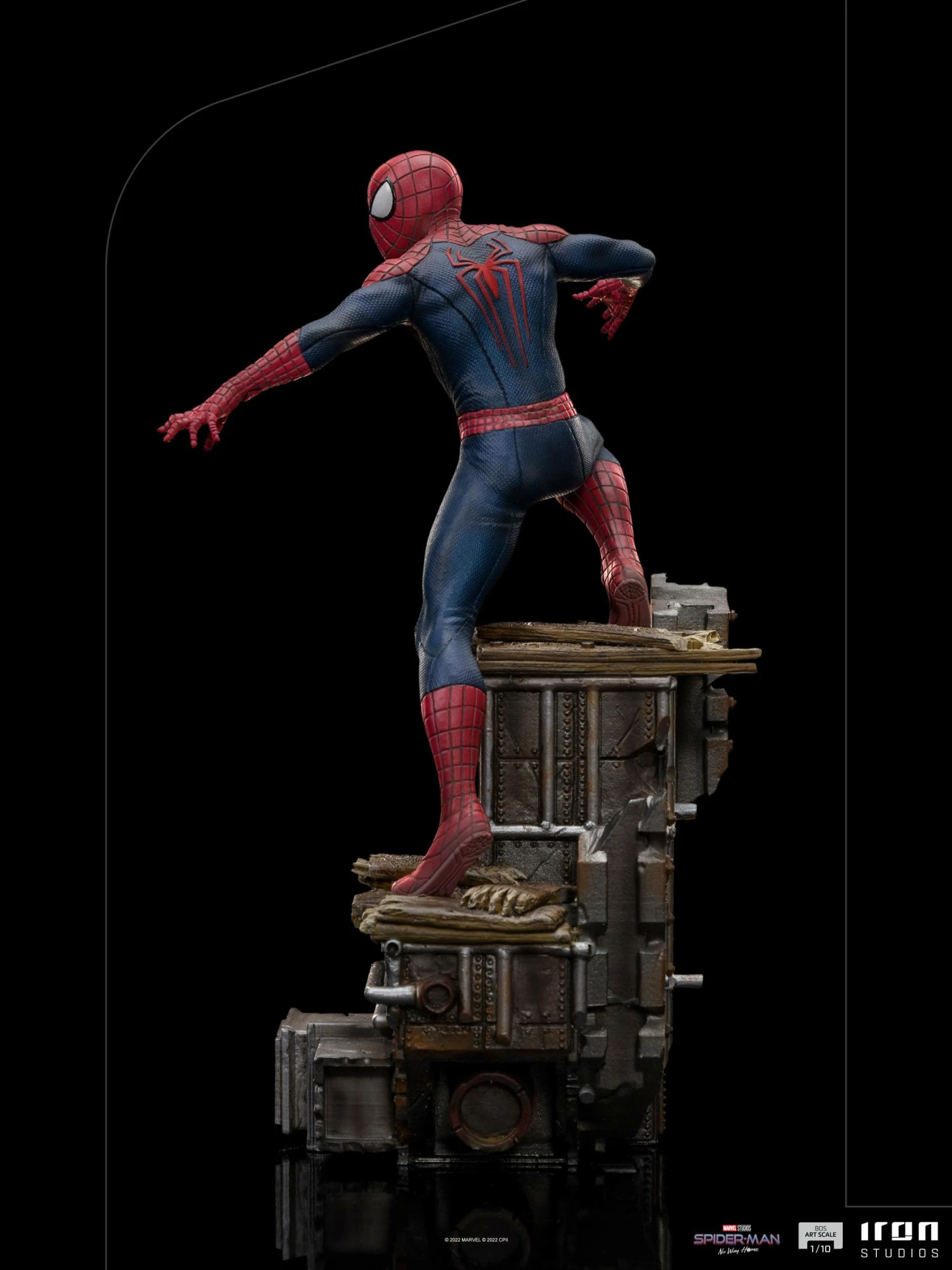 Iron Studios Spider-Man No Way Home Deluxe Statue 1-10 Spider-Man Peter #3 - Image 5