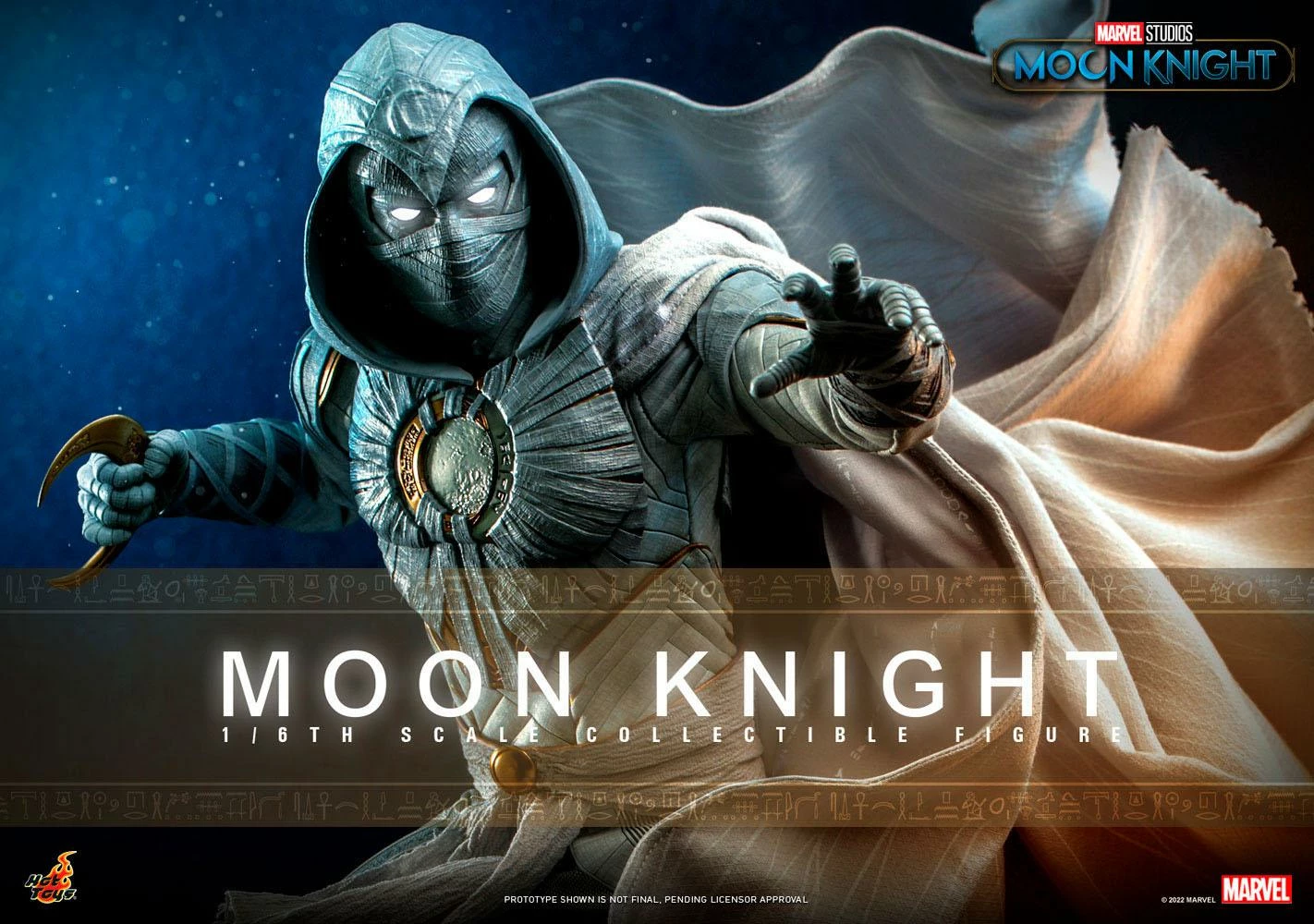 Hot Toys Marvel Comic Masterpiece Action Figure 1-6 Moon Knight 29 Cm - Image 15