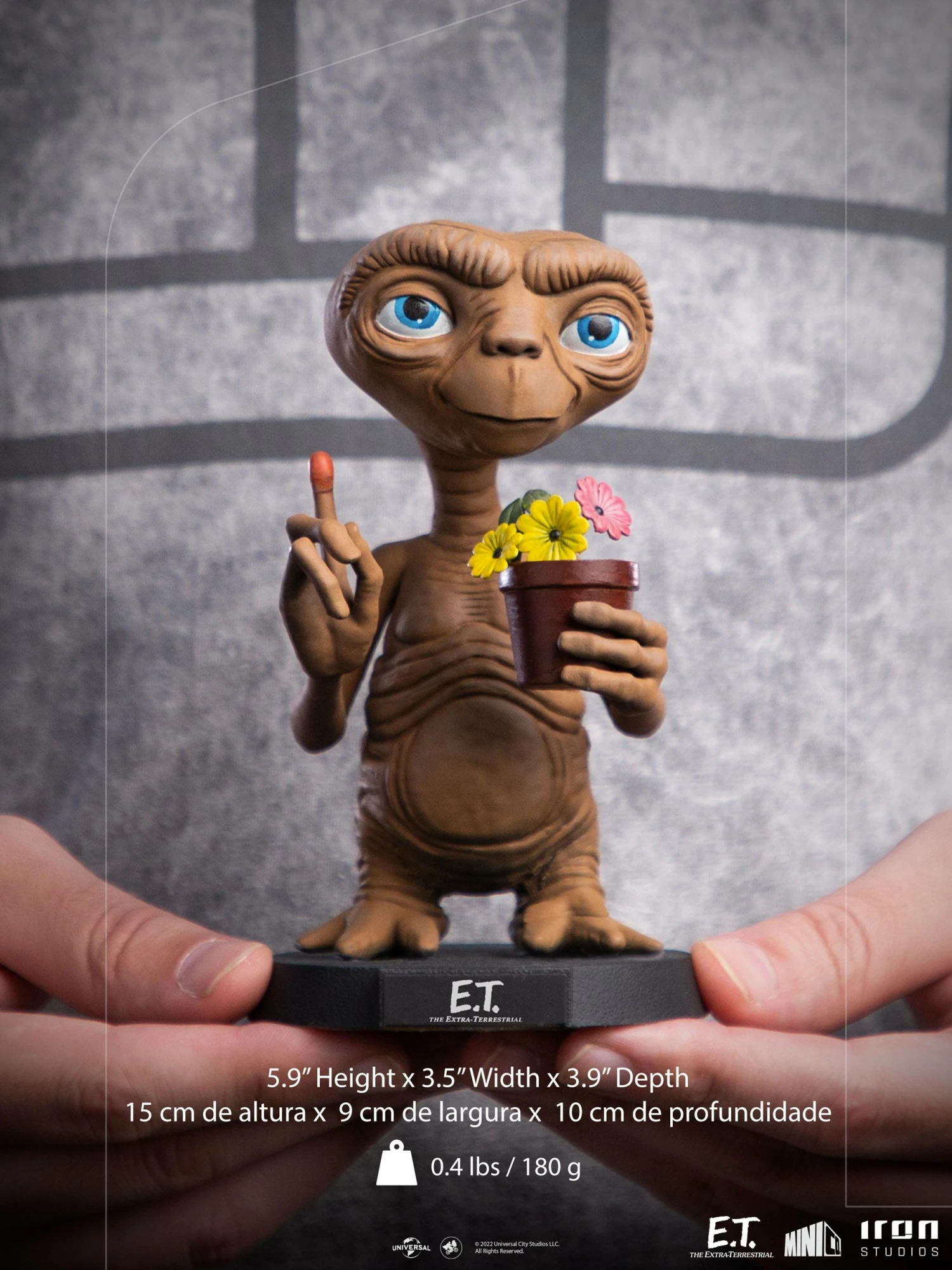 Iron Studios E.T. The Extra-Terrestrial Mini Co. PVC Figure - Image 2