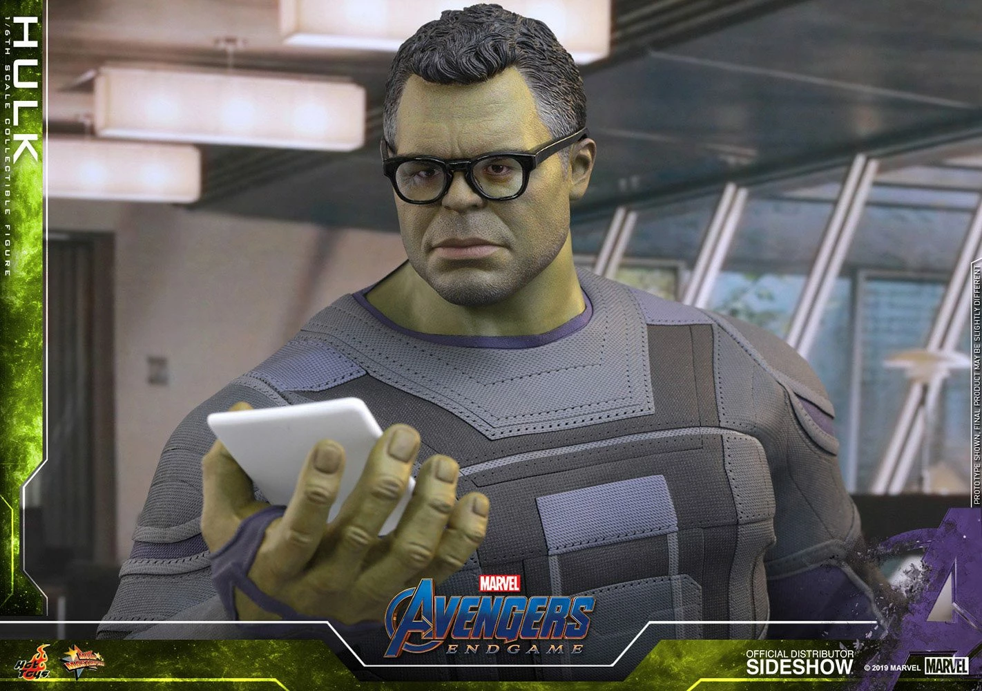 Hot Toys Avengers: Endgame Movie Masterpiece Action Figure 1/6 Scale Hulk - Image 14