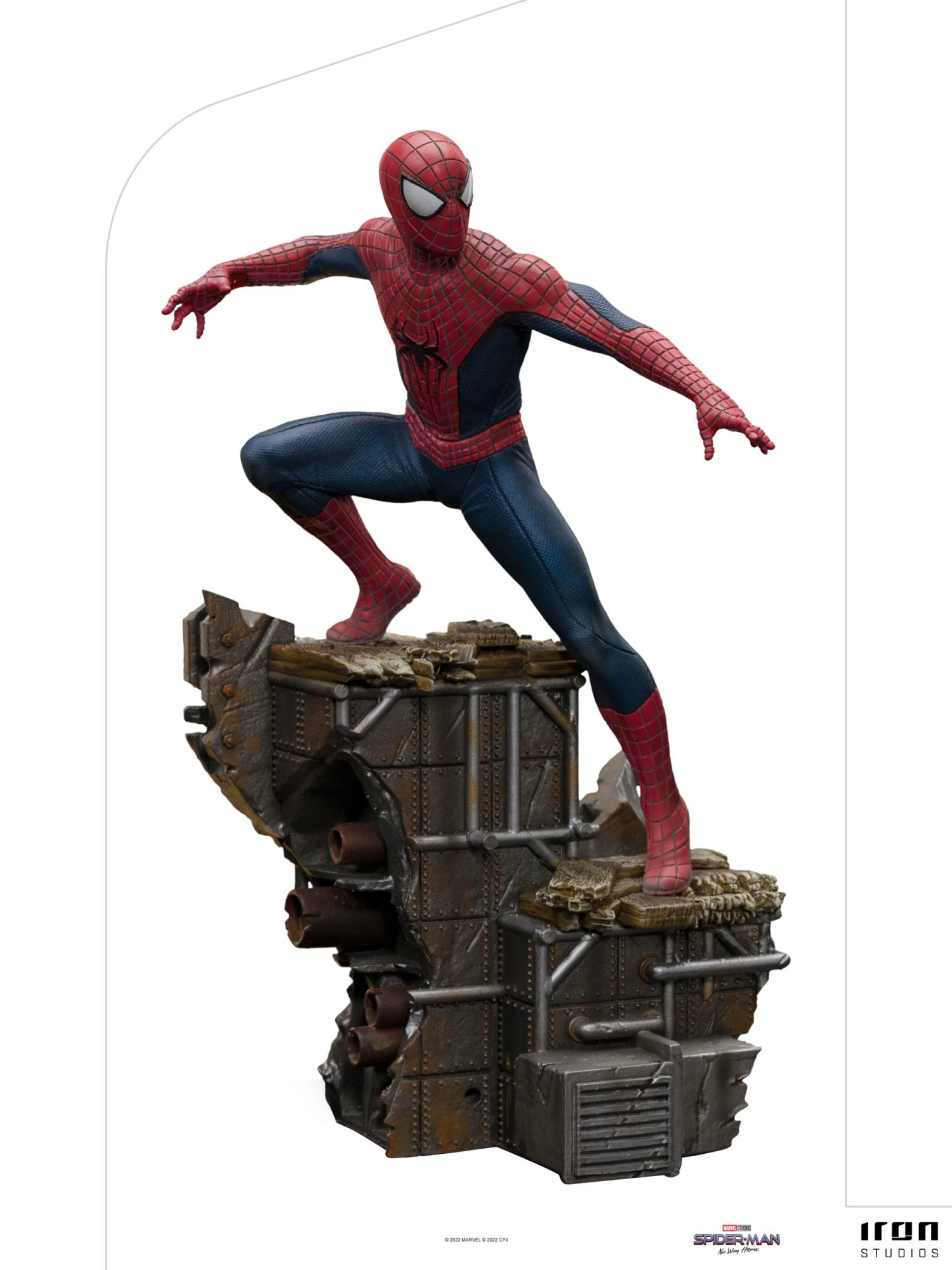 Iron Studios Spider-Man No Way Home Deluxe Statue 1-10 Spider-Man Peter #3 - Image 2