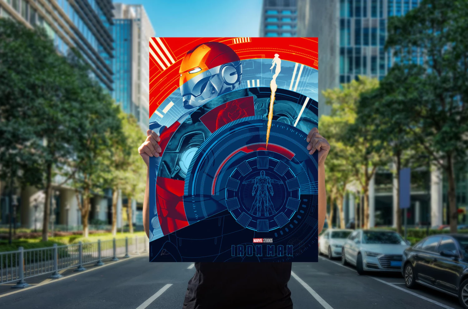 Limited Edition Marvel Art Print Iron Man 46 X 61 Cm - Unframed - Image 2