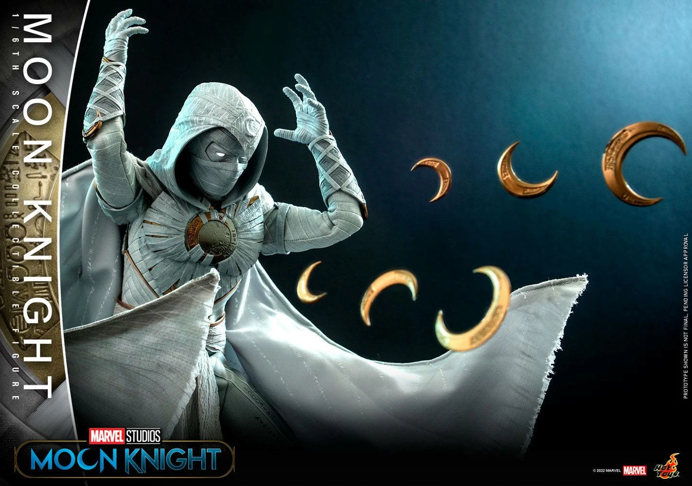 Hot Toys Marvel Comic Masterpiece Action Figure 1-6 Moon Knight 29 Cm - Image 12