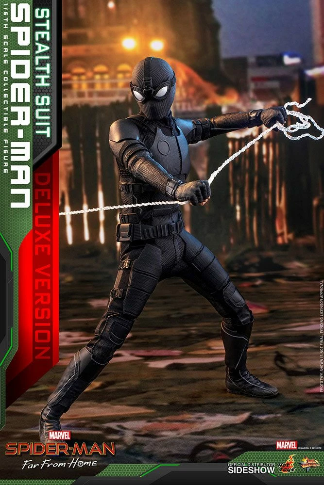 Hot Toys Spider-Man: Far From Home MM Action Figure 1-6 (Stealth Suit) Deluxe - Image 11