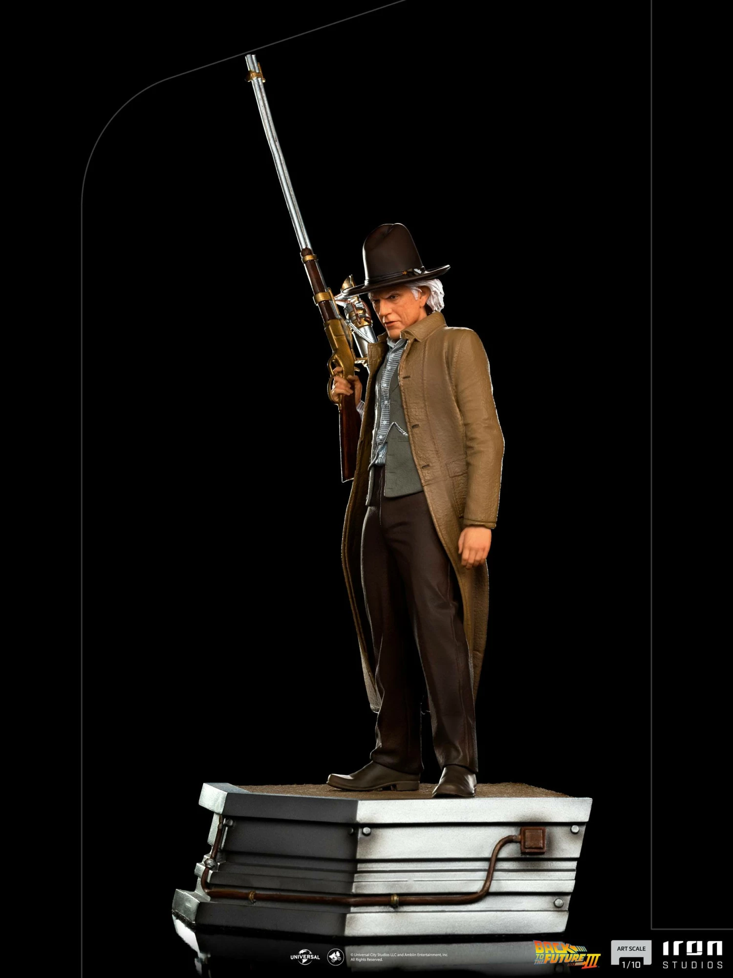 Iron Studios Back To The Future III Art Scale Statue 1-10 Doc Brown - Image 4