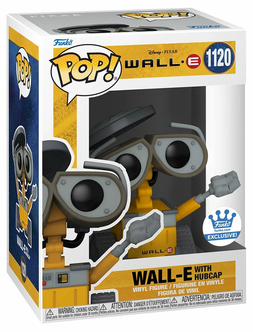 Wall-E POP! Movies Vinyl Figure Wall-E With Hubcap - Image 2