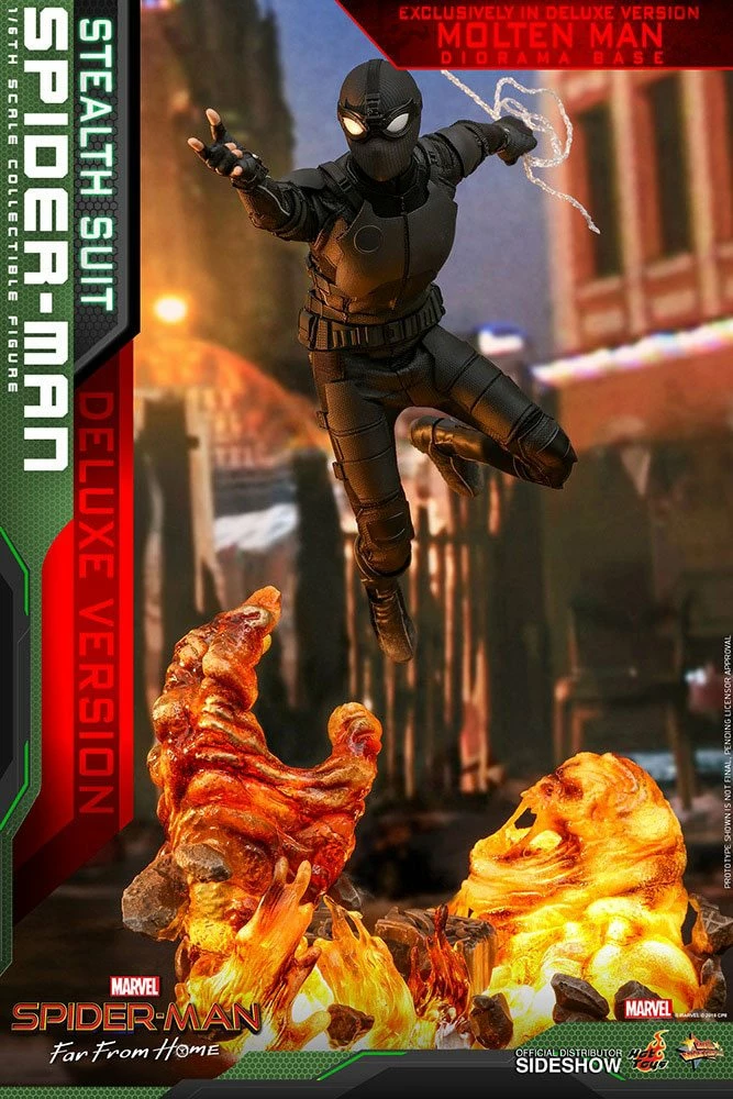 Hot Toys Spider-Man: Far From Home MM Action Figure 1-6 (Stealth Suit) Deluxe - Image 8