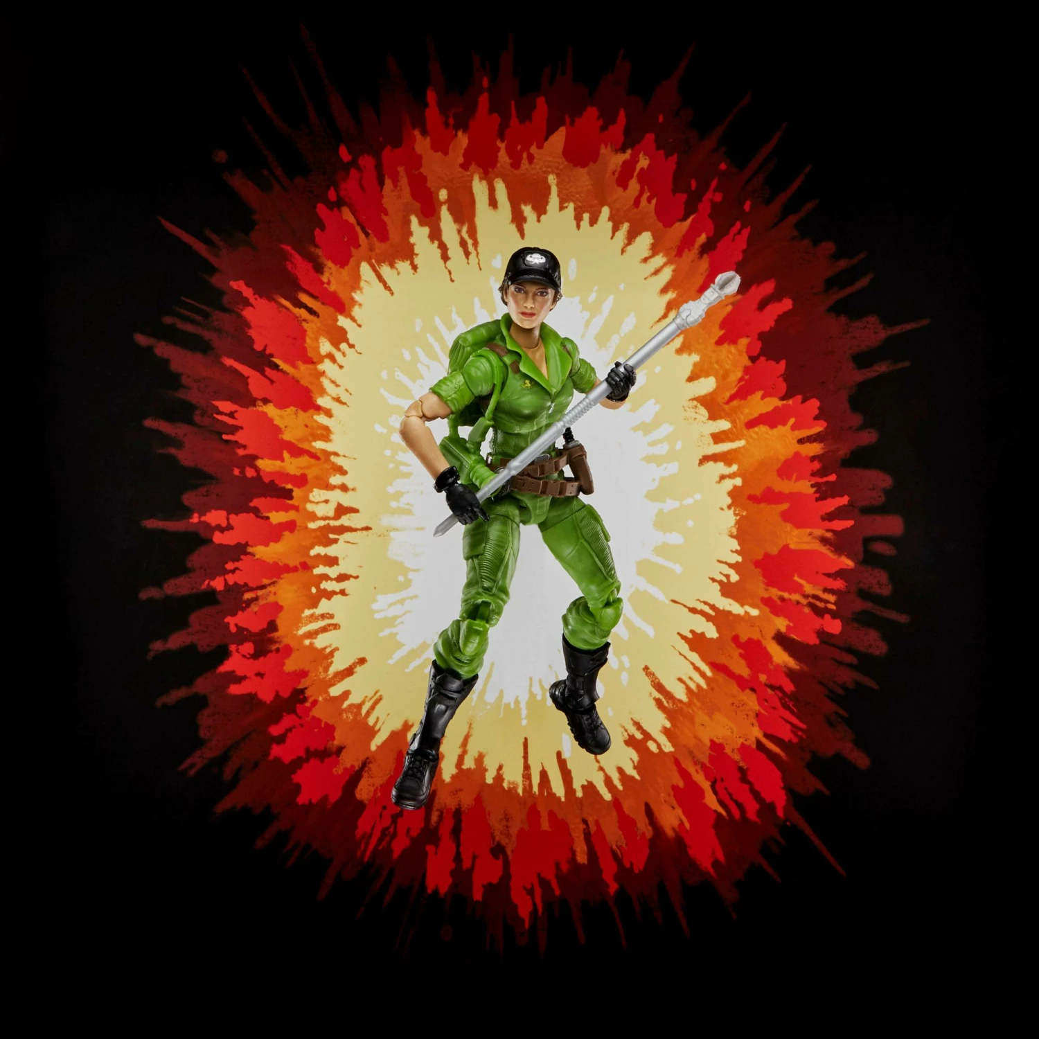 G.I. Joe Classified Series Retro Lady Jaye 6" Action Figure - Image 5