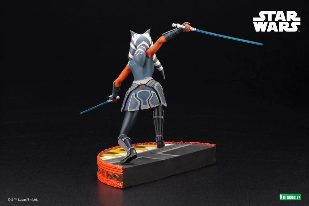 Kotobukiya Star Wars:ARTFX Statue - Ahsoka Tano Escape From The Clones - Image 11