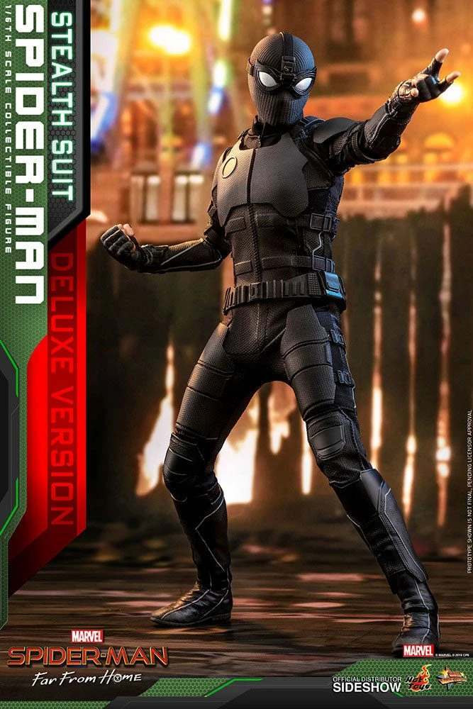 Hot Toys Spider-Man: Far From Home MM Action Figure 1-6 (Stealth Suit) Deluxe - Image 13