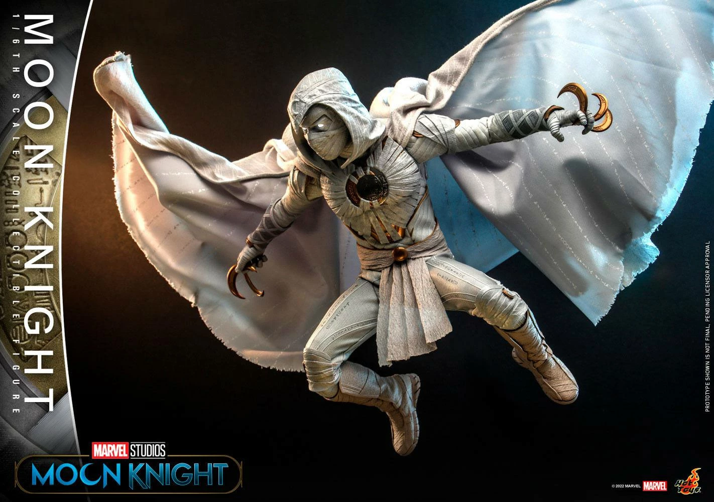 Hot Toys Marvel Comic Masterpiece Action Figure 1-6 Moon Knight 29 Cm - Image 9