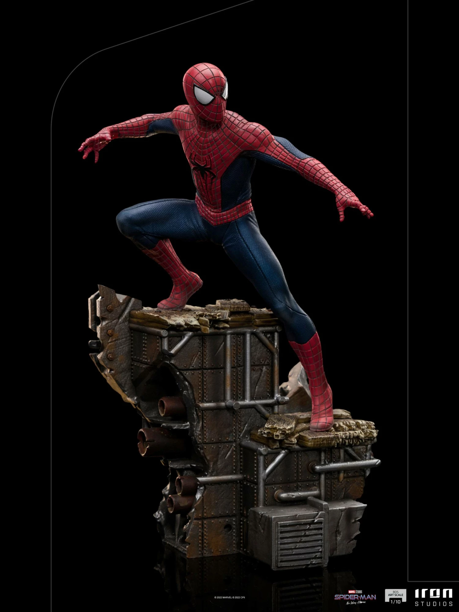 Iron Studios Spider-Man No Way Home Deluxe Statue 1-10 Spider-Man Peter #3 - Image 10