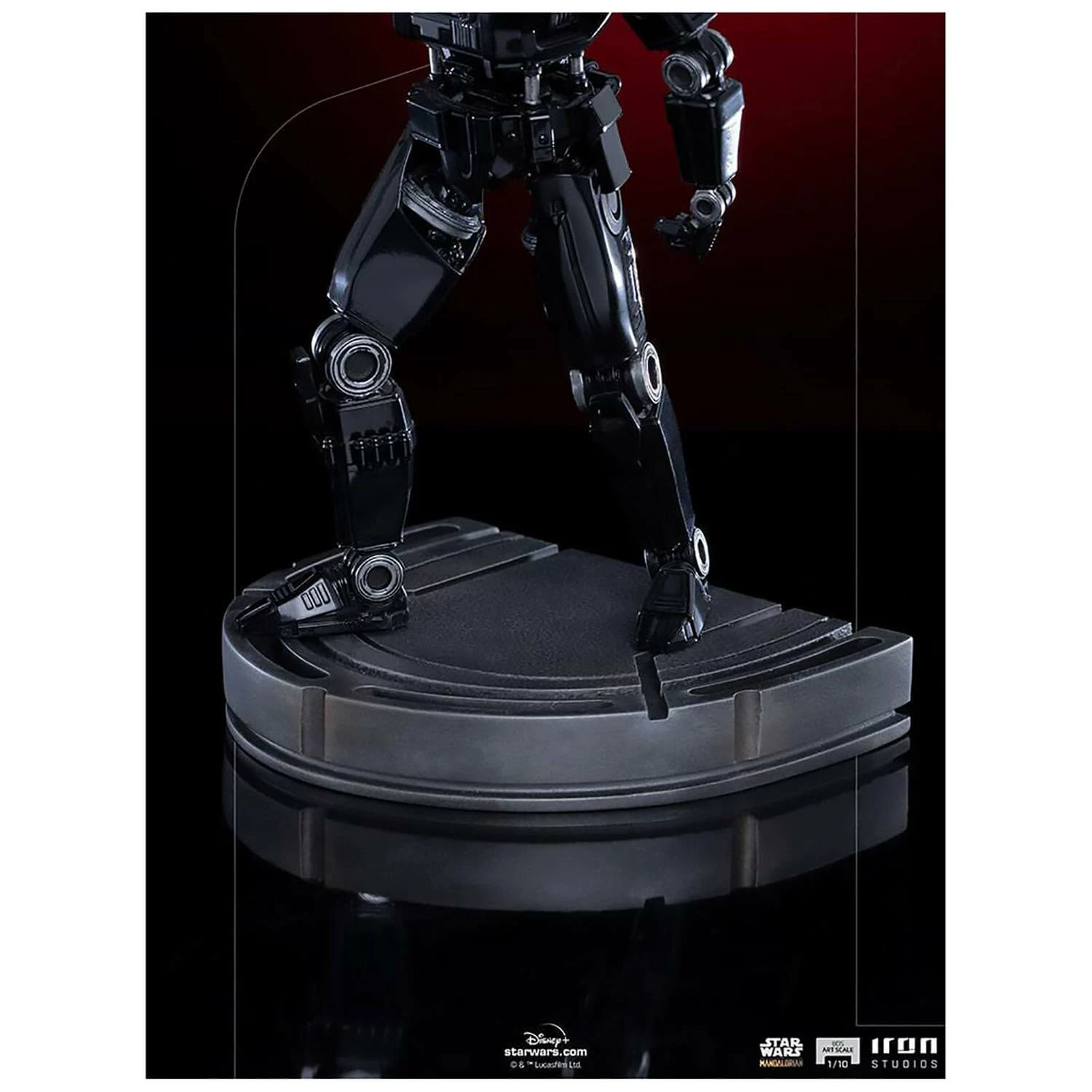 Iron Studios Star Wars The Mandalorian Art Scale Statue 1/10 Dark Trooper - Image 14