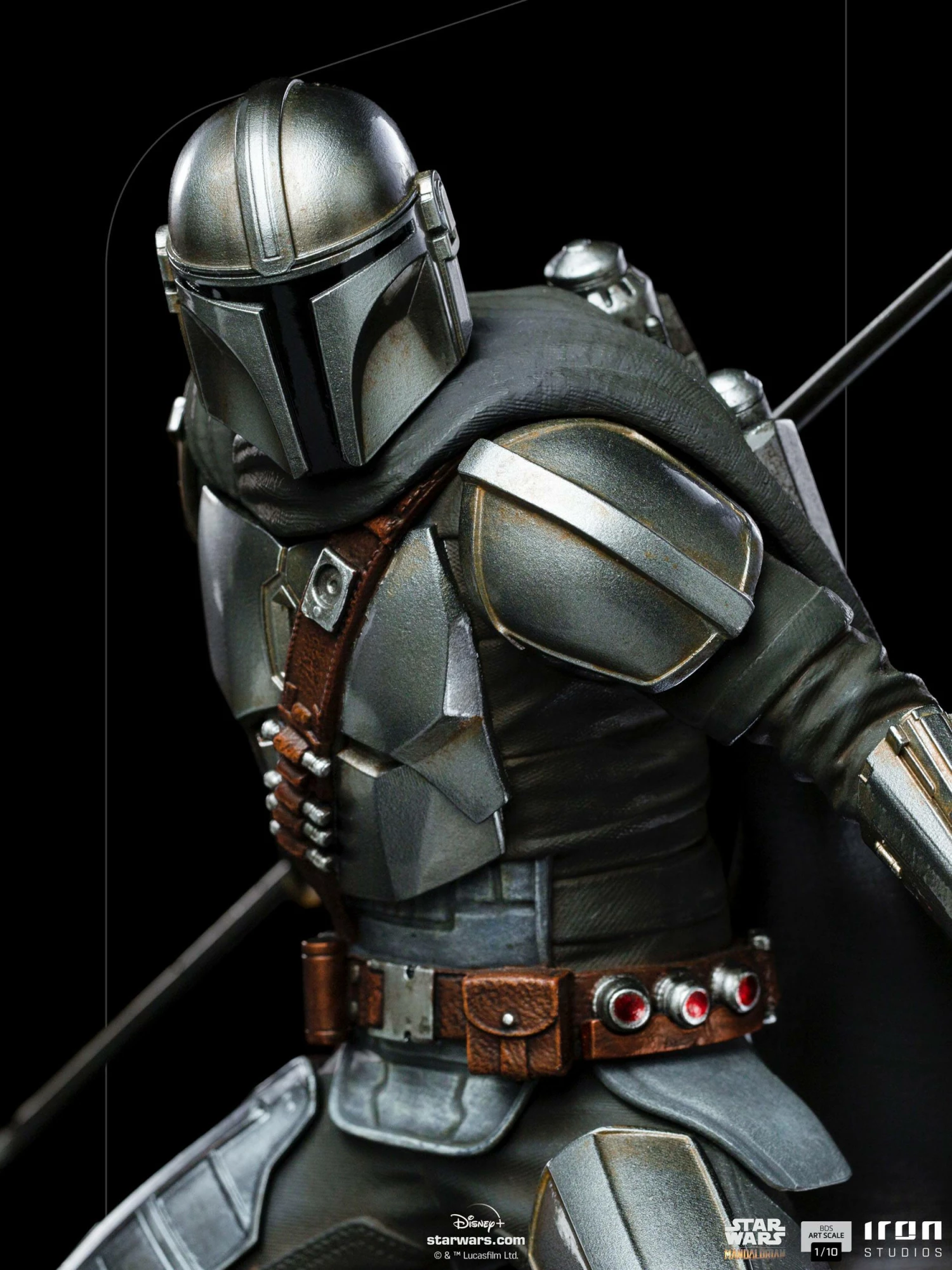 Iron Studios Star Wars The Mandalorian BDS Art Scale Statue 1/10 Mandalorian - Image 8