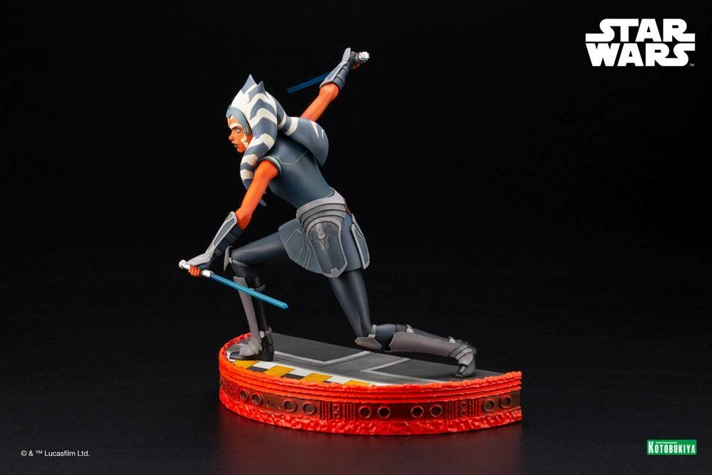 Kotobukiya Star Wars:ARTFX Statue - Ahsoka Tano Escape From The Clones - Image 9