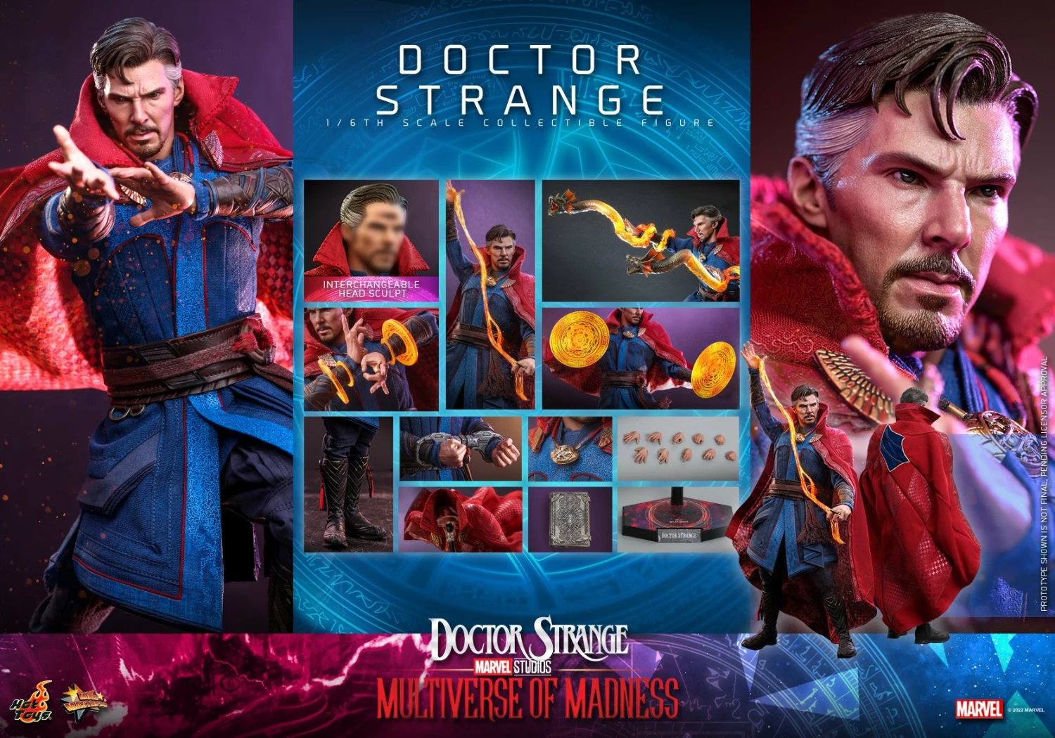Hot Toys Marvel Doctor Strange 1:6 Scale In The Multiverse Of Madness - Image 2