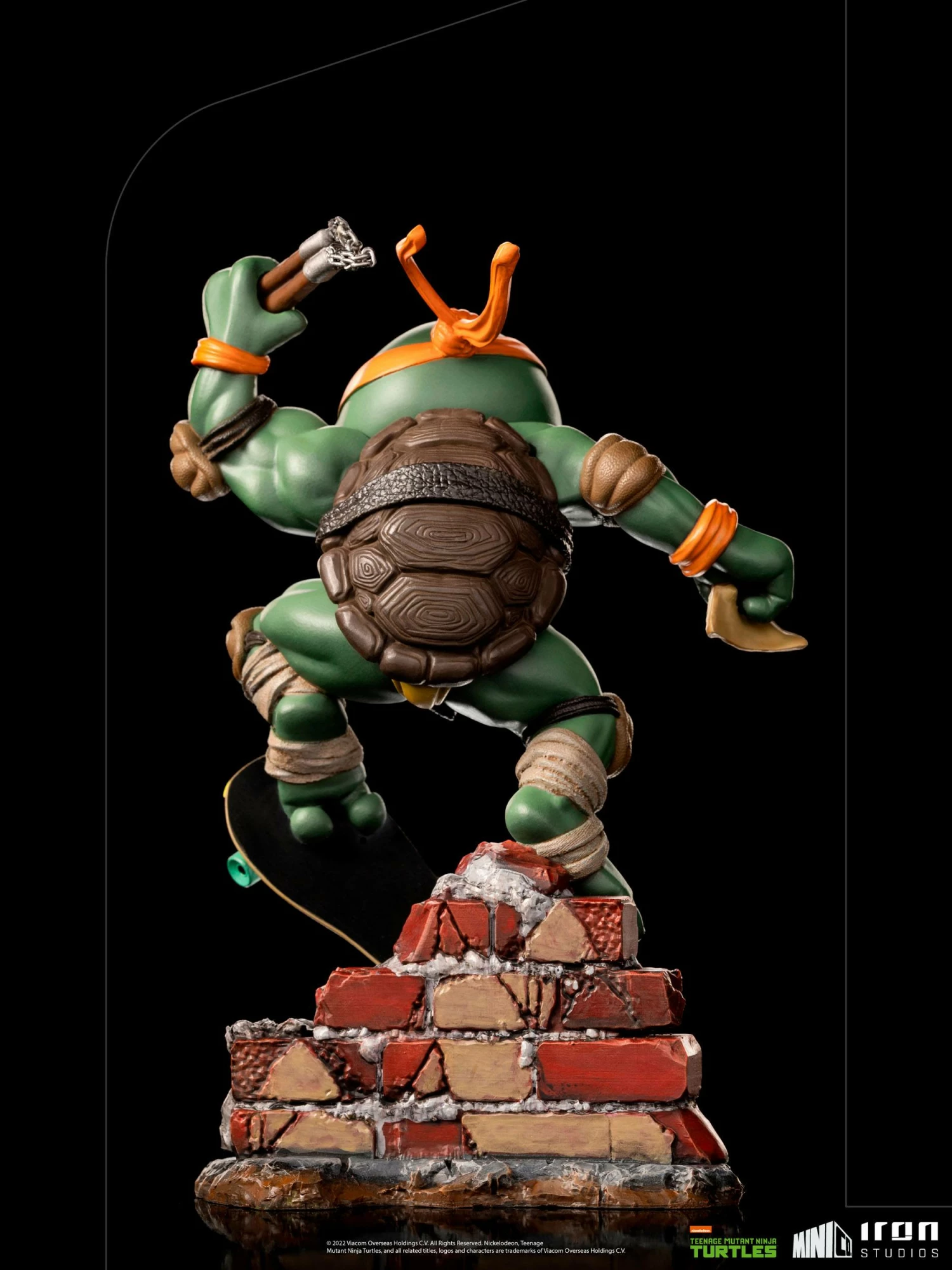 Iron Studios Teenage Mutant Ninja Turtles Mini Co. PVC Figure Michelangelo - Image 5