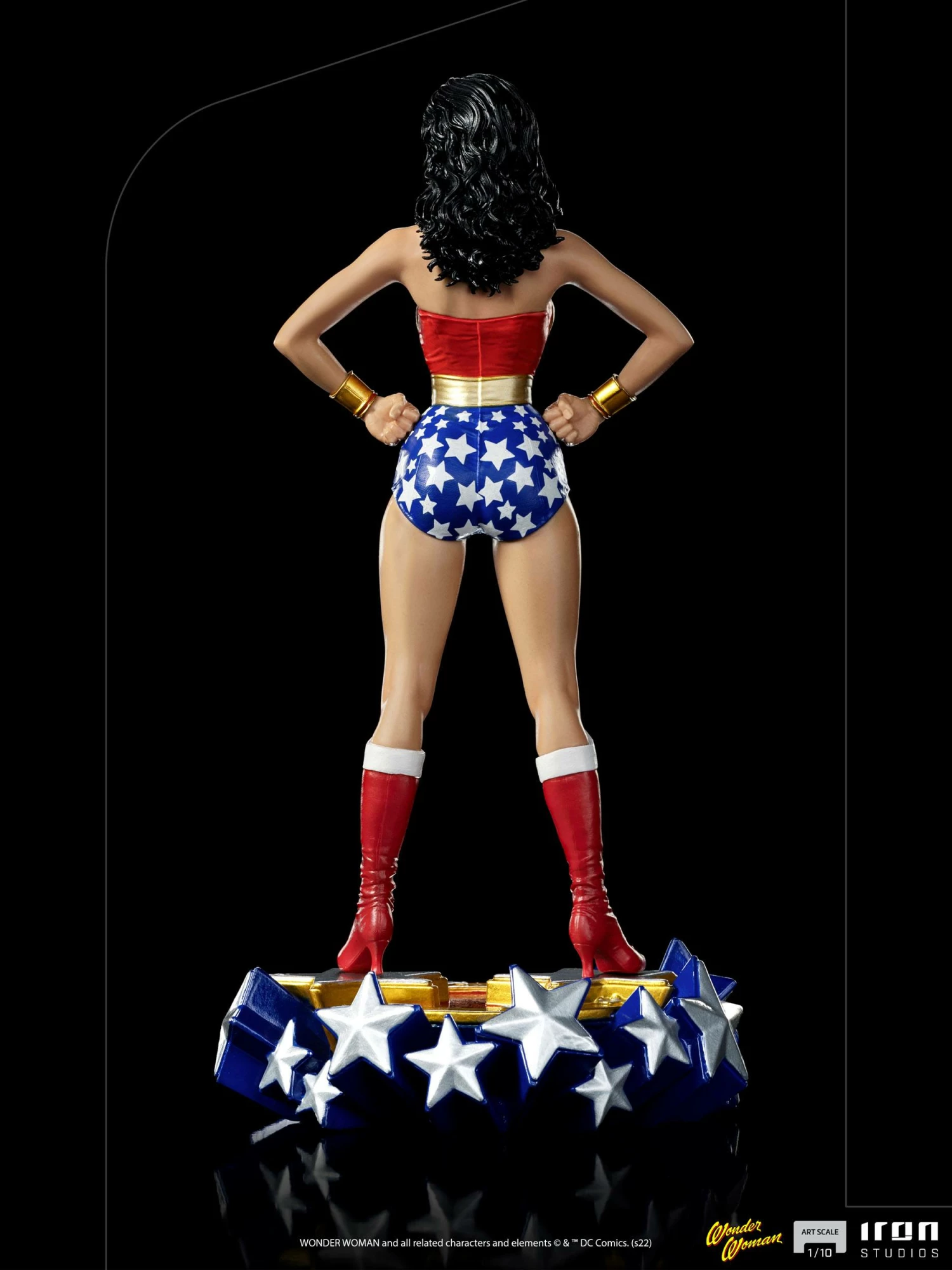 Iron Studios Wonder Woman Lynda Carter 1/10 Art Scale Limited Edition Statue - Image 6