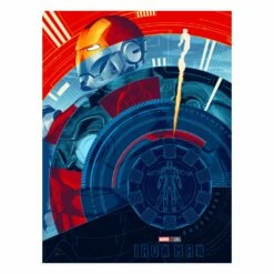 Limited Edition Marvel Art Print Iron Man 46 X 61 Cm - Unframed
