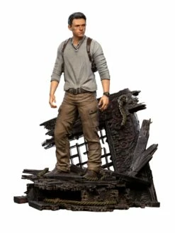 Iron Studios 1-10 BDS Deluxe Art Scale Statue Uncharted Nathan Drake
