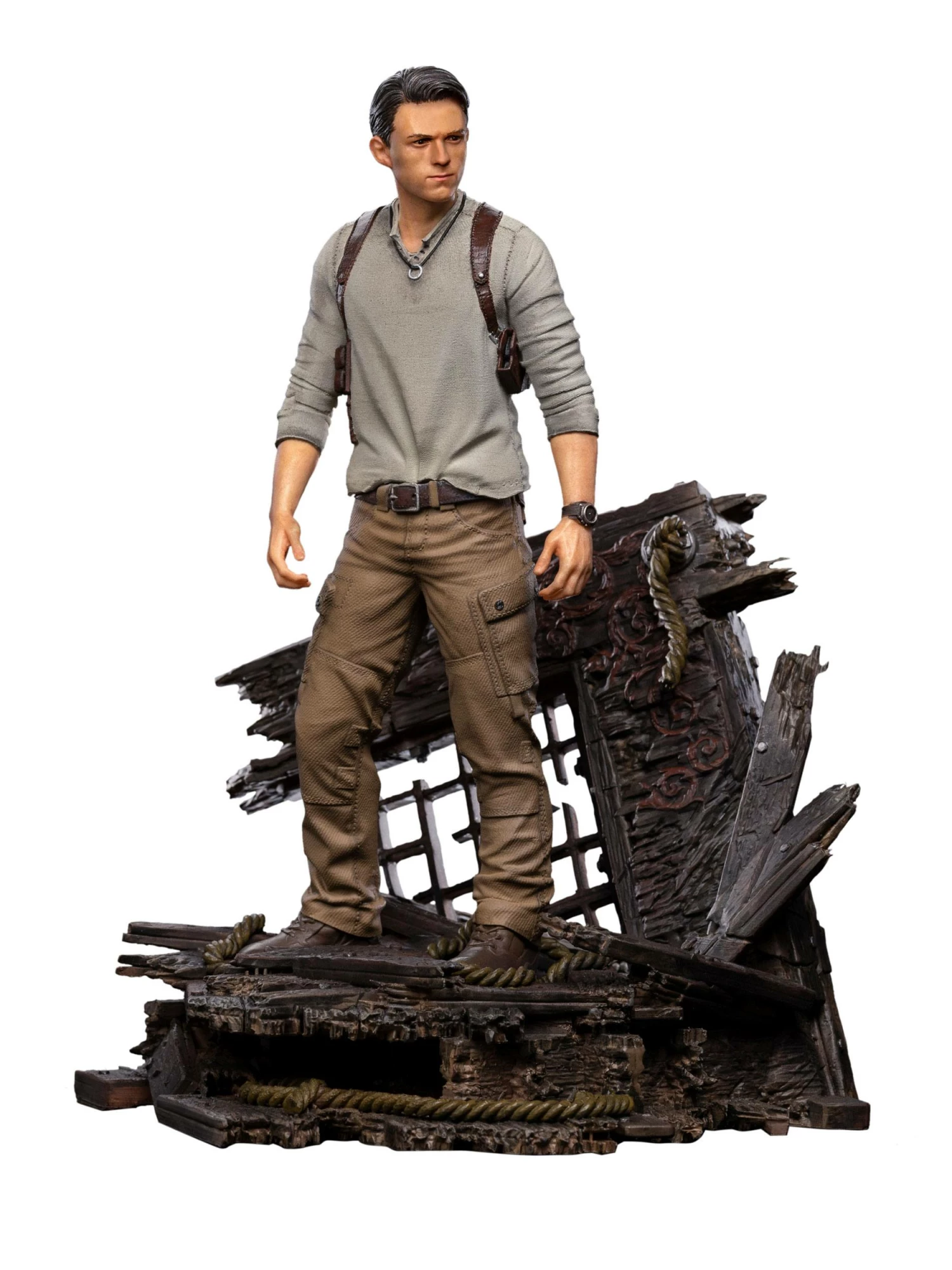 Iron Studios 1-10 BDS Deluxe Art Scale Statue Uncharted Nathan Drake