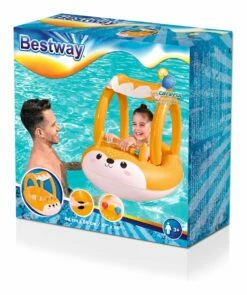Bestway Friendly Fox Shaded Baby Boat