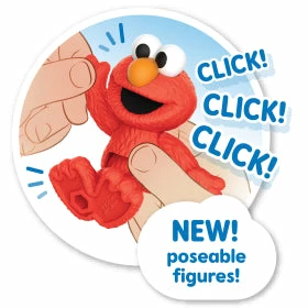 Sesame Street Neighbourhood Friends Poseable Figures 6 Pack - Image 3