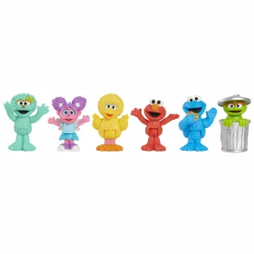 Sesame Street Neighbourhood Friends Poseable Figures 6 Pack - Image 4