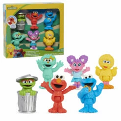 Sesame Street Neighbourhood Friends Poseable Figures 6 Pack