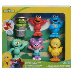 Sesame Street Neighbourhood Friends Poseable Figures 6 Pack - Image 6