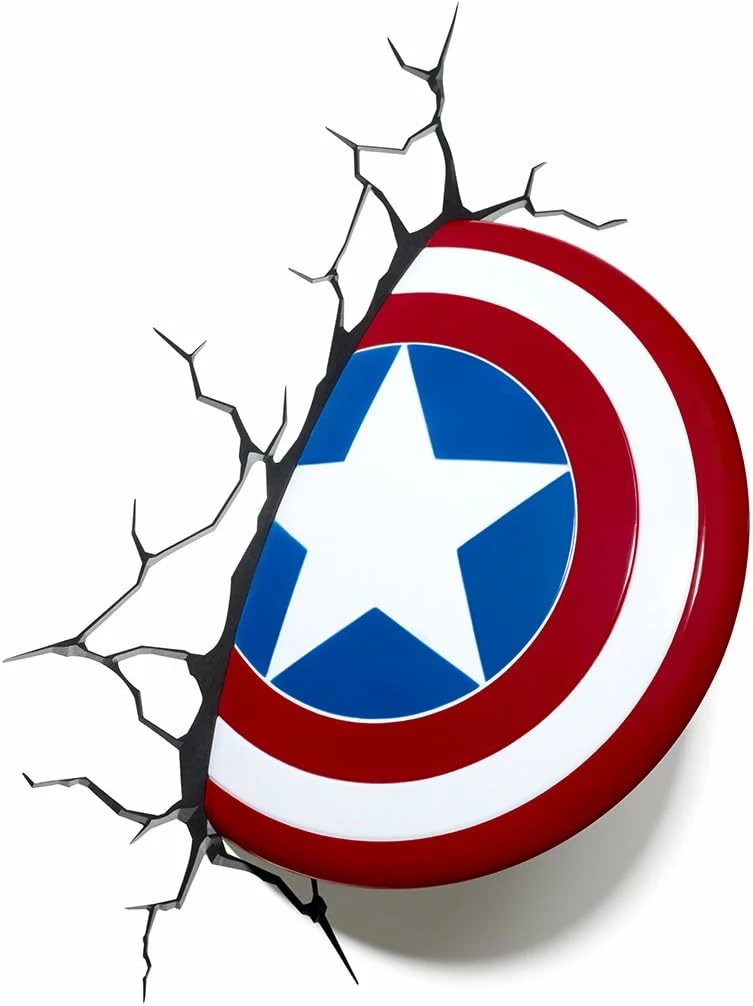 Marvel Captain America Shield 3D Wall-Mounted Deco Light - Image 6