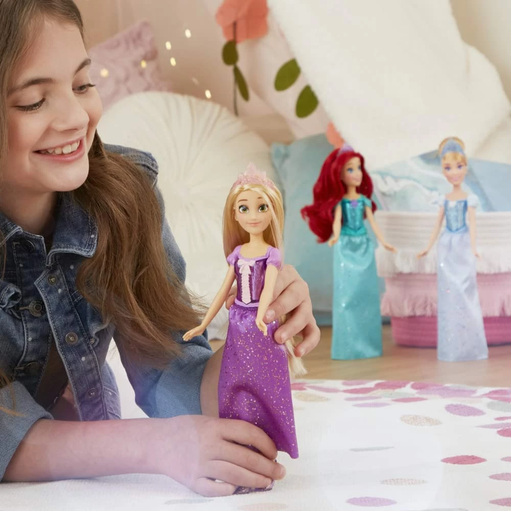 Disney Princess Royal Shimmer Rapunzel Doll - Image 7